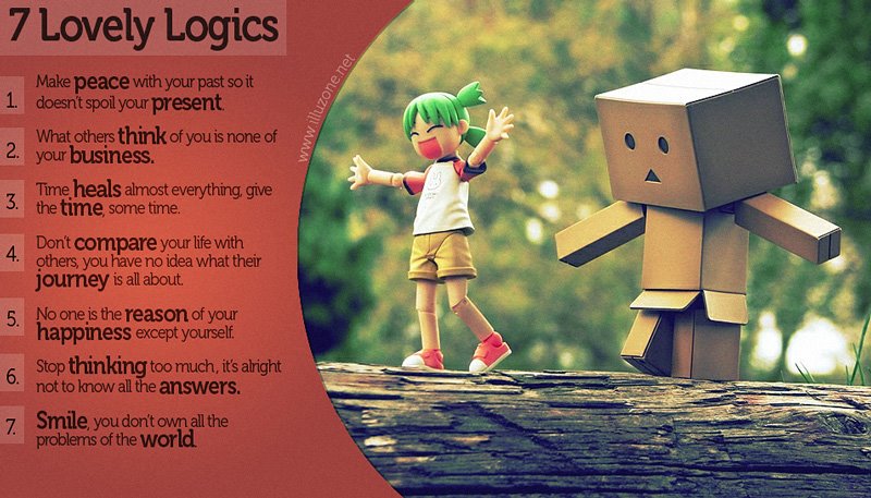 NOTES | 7 Lovely Logics. What can you add to this?