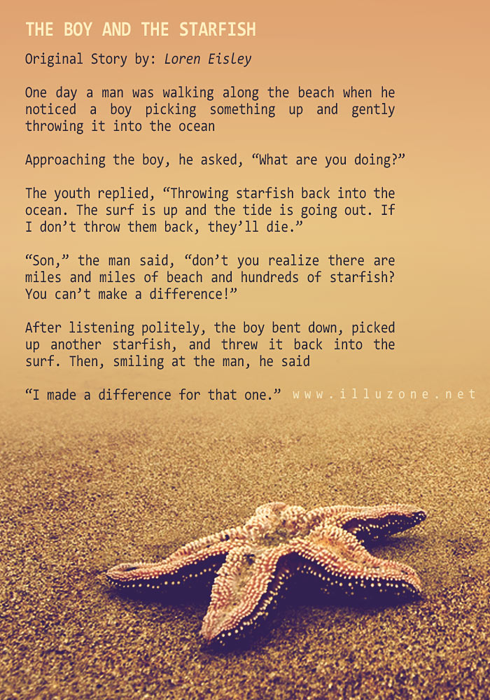 SHORT STORY | The boy and the starfish