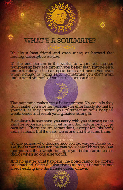 POSTER | What’s a soulmate?