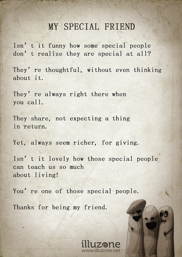 QUOTE | My special friend