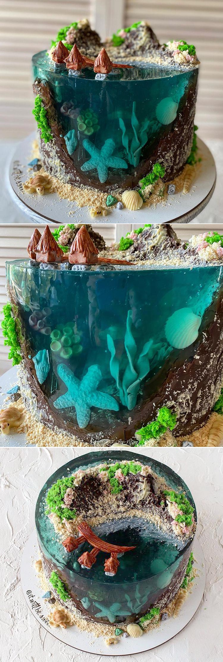 In the absence of vacations in 2020, bakers come up with "Island Cake