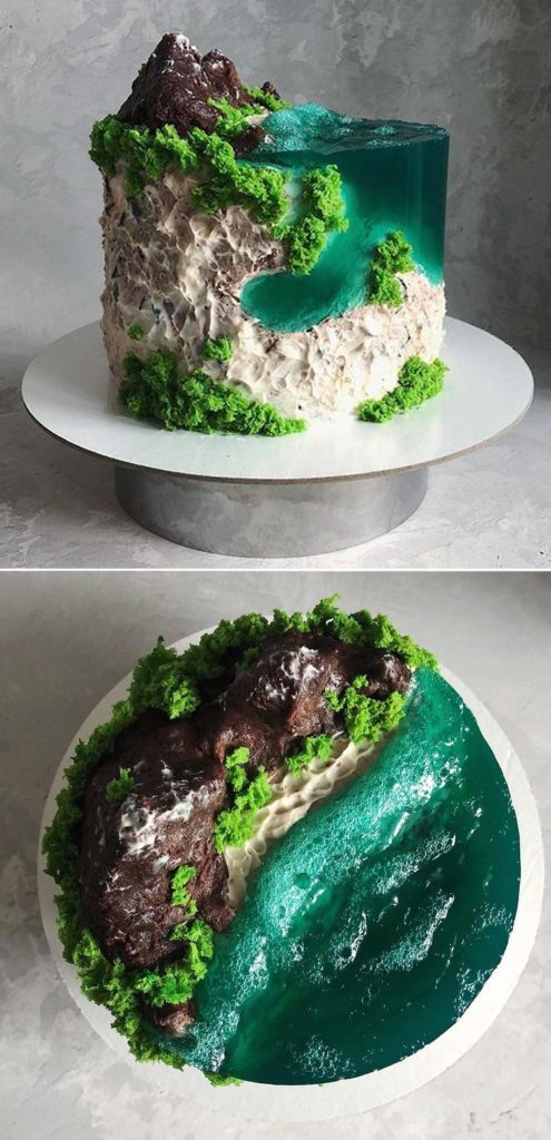 Island Cake or Island Jelly Cake
