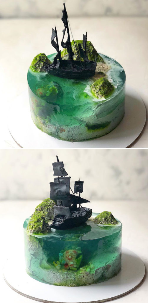 Island Cake or Island Jelly Cake by sweet_land_cake